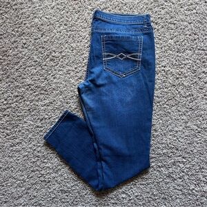 Women's Blue Jeans Size 17 Skinny Leg Women’s Denim